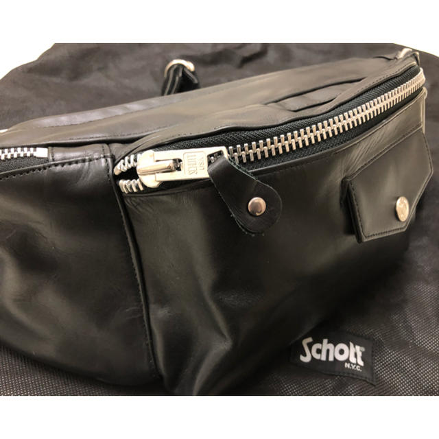 schott - schott ライダースボディバッグの通販 by チークロ's shop｜ショットならラクマ