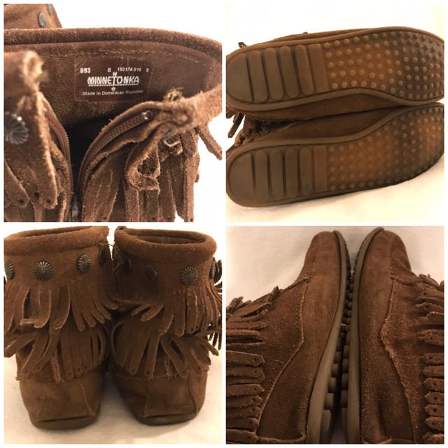 Minnetonka(ミネトンカ)のミネトンカ　スゥエードブーツ レディースの靴/シューズ(ブーツ)の商品写真