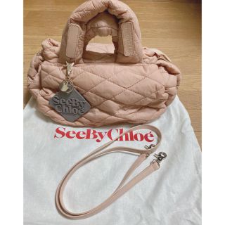 シーバイクロエ(SEE BY CHLOE)のsee by Chloe xmasコレクション　ナイロンバック(ショルダーバッグ)