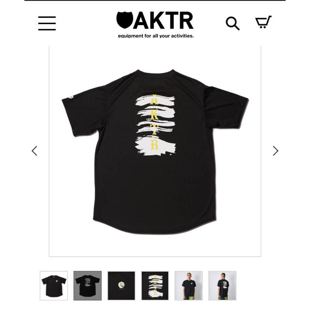 AKTR バスケＴシャツ 1