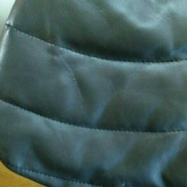 フォックス ファー レザー ダウンジャケット レディースのジャケット/アウター(ダウンジャケット)の商品写真