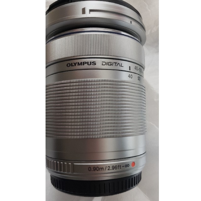 OLYMPUS(オリンパス)のオリンパス　M.ZUIKO 40-150mm F4.0-5.6 R シルバー スマホ/家電/カメラのカメラ(レンズ(ズーム))の商品写真