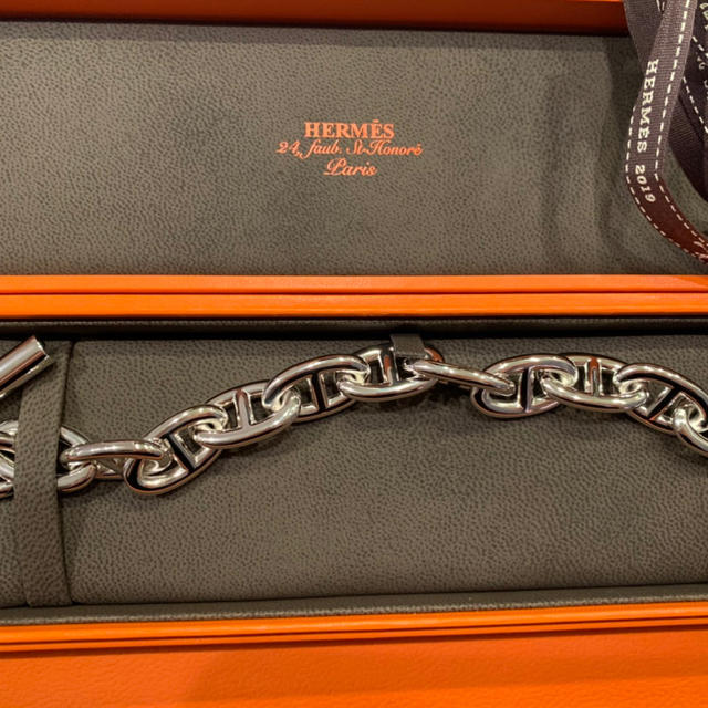 新品未使用 レア HERMES エルメス シェーヌダンクル GM 13