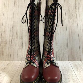 ドクターマーチン(Dr.Martens)の美品 ドクターマーチン☆☆２０ホール☆☆サイドジップ(ブーツ)