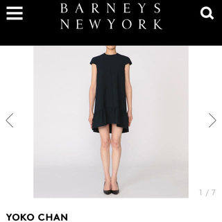 バーニーズニューヨーク(BARNEYS NEW YORK)のyokochan  ワンピース　ドレス(ひざ丈ワンピース)