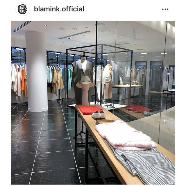 ブラミンク BLAMINK シルクリネン ニット 20SS