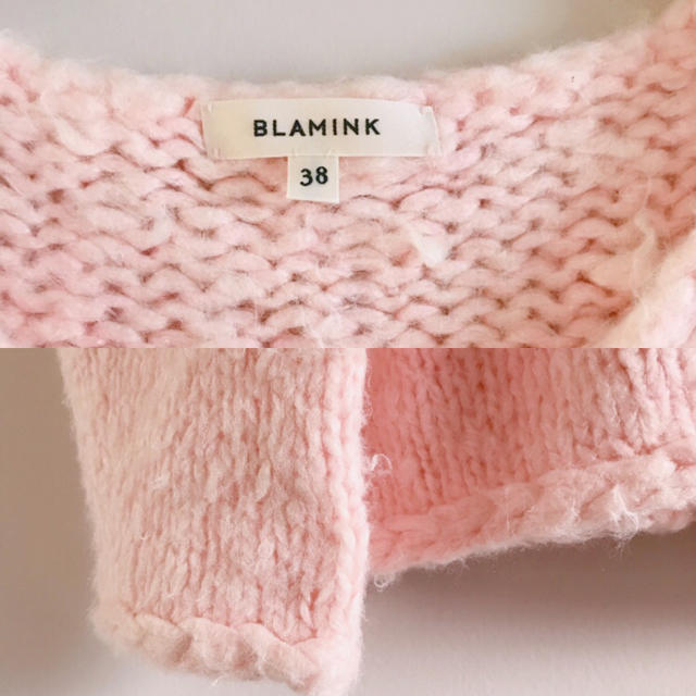 ブラミンク BLAMINK シルクリネン ニット 20SS