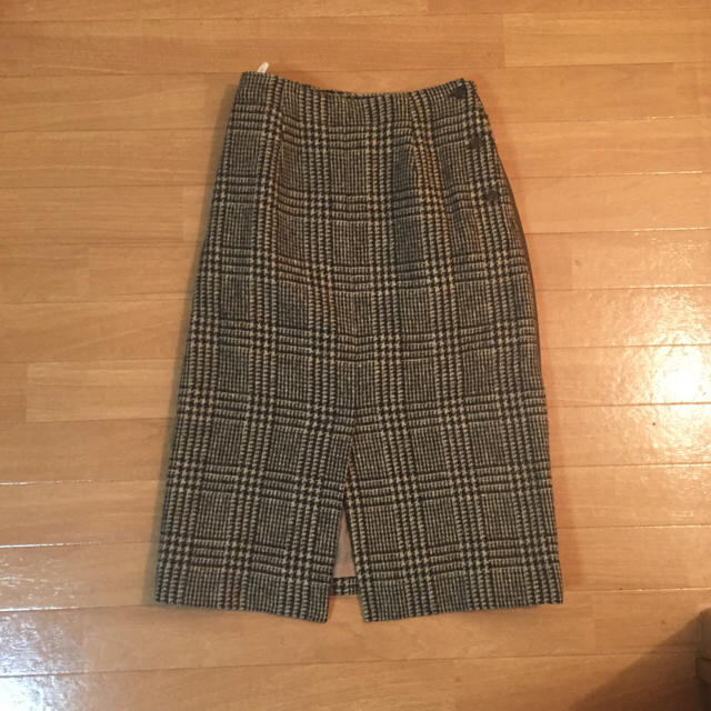 Calvin Klein(カルバンクライン)のカルバンクライン♡チェックロングスカート レディースのスカート(ロングスカート)の商品写真