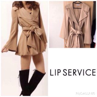 リップサービス(LIP SERVICE)の大人気♡トレンチコート(トレンチコート)