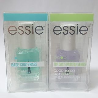 エッシー(Essie)のESSIE ベースコート&トップコート セット 13.5 mL(ネイルトップコート/ベースコート)