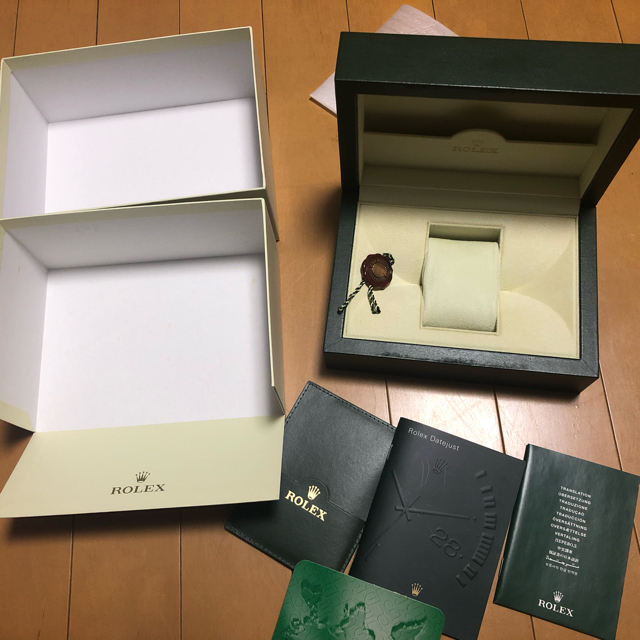 ROLEX - ロレックス 旧型 空箱 箱 ボックス ケースの通販 by Mchotdog's shop