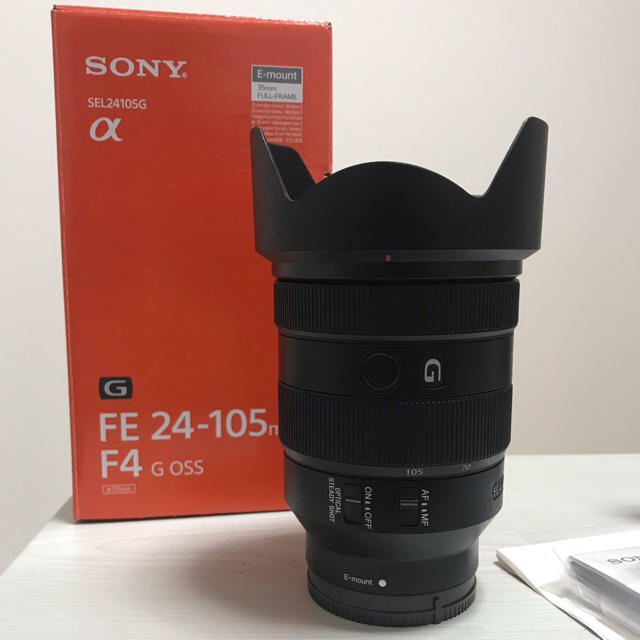 即出荷】 SONY - おまけ多数！SONY FE24-105mm F4 G OSS SEL24105G