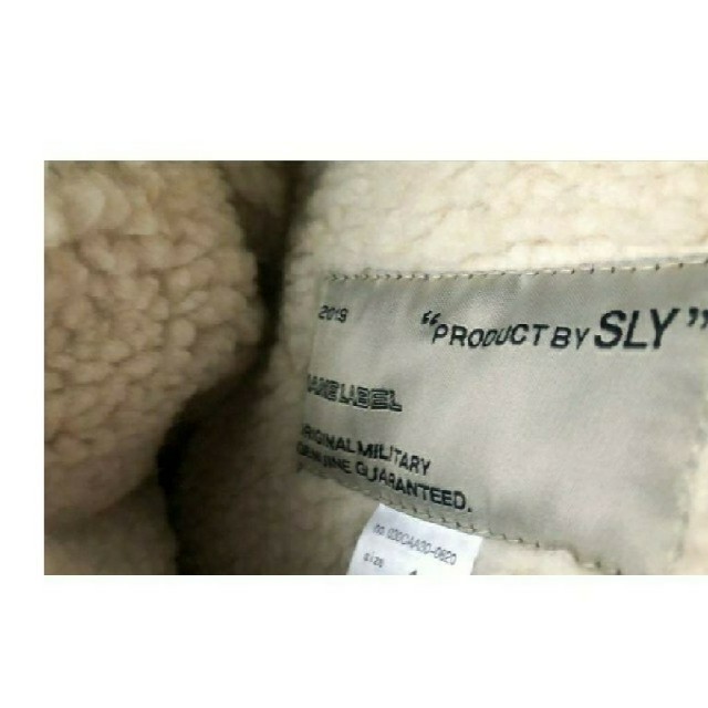 新品未使用 SLY oversize b-3 レディースのジャケット/アウター(テーラードジャケット)の商品写真