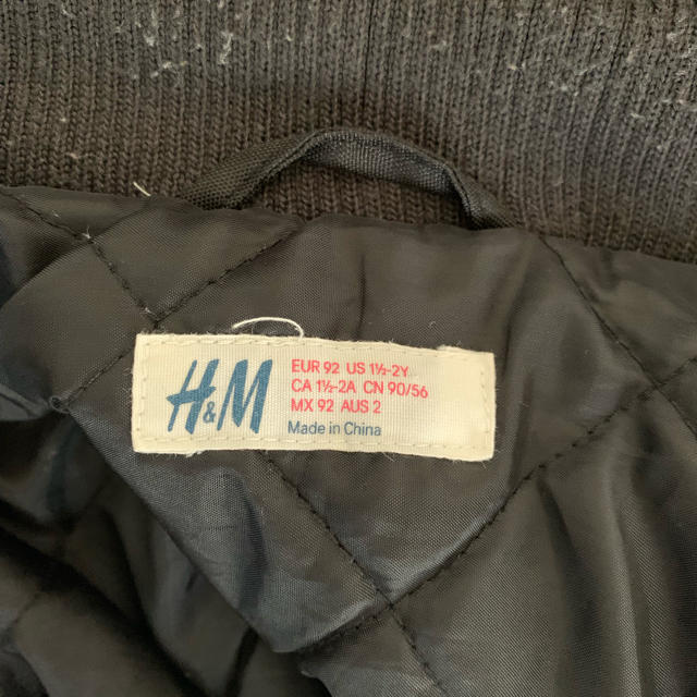 H&M(エイチアンドエム)のブルゾン ジャケット キッズ/ベビー/マタニティのキッズ服男の子用(90cm~)(ジャケット/上着)の商品写真
