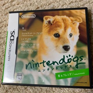 ニンテンドウ(任天堂)のnintendogs（ニンテンドッグス） 柴＆フレンズ／ダックス＆フレンズ／チワ(携帯用ゲームソフト)