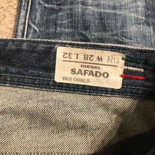 DIESEL - diesel safado w28 オイル加工デニムの通販 by はるパパ's