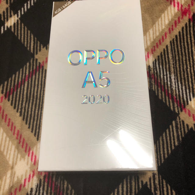 OPPO A5 2020 BLUE 64GB 未開封新品　SIMフリー