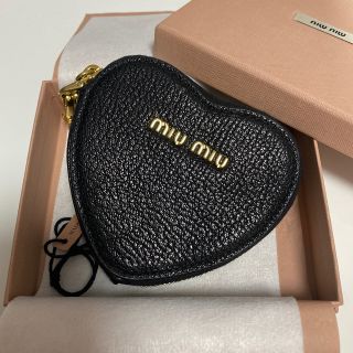 ミュウミュウ(miumiu)のmiumiu マドラスレザーキーリング(キーケース)