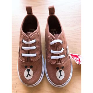 ヴァンズ(VANS)のLINEFriends×VANS ブラウン スニーカー 靴(スニーカー)