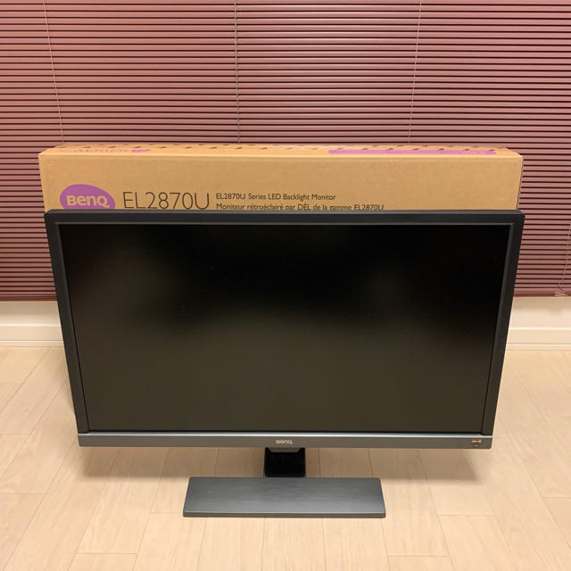 BenQ ゲーミングモニター EL2870U 27.9インチ/4Kの+radiokameleon.ba