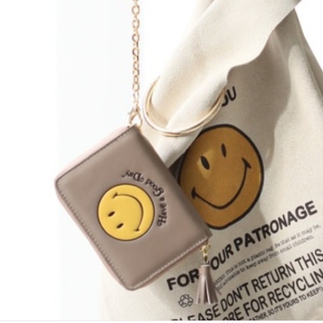 GOOD  GRIEF  Smile  Tote  Bag /アパルトモン