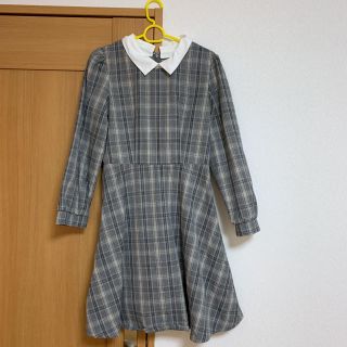 マジェスティックレゴン(MAJESTIC LEGON)のチェックワンピース(ひざ丈ワンピース)