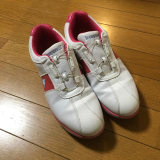 ルコックスポルティフ(le coq sportif)のルコック ゴルフシューズ　ボア　23.5(シューズ)