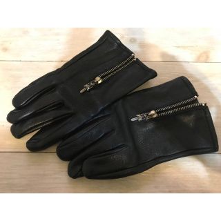 クロムハーツ(Chrome Hearts)のクロムハーツ　レザー グローブ　手袋(手袋)