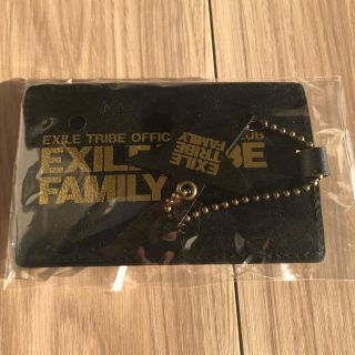 エグザイル トライブ(EXILE TRIBE)のEXILE TRIBE FAMILY ファンクラブ継続特典パスケース(名刺入れ/定期入れ)