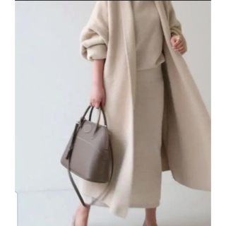 storynine エコミンクファーコート ライトベージュ