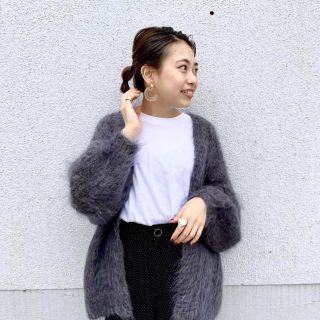 Adam et Rope' - Adam et Rope モヘヤカーディガンの通販 by Kne☺︎'s