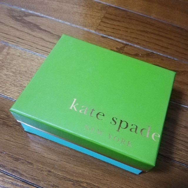 kate spade new york(ケイトスペードニューヨーク)の【ケイトスペード】黄緑×水色　箱 その他のその他(その他)の商品写真