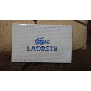 ラコステ(LACOSTE)の【※最終値下げ※】LACOSTE(ラコステ) ロゴ ハンドタオル (ハンカチ/ポケットチーフ)