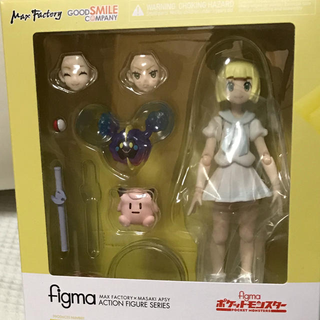 ゲームキャラクターリーリエ　figma フィギュア　ポケモン