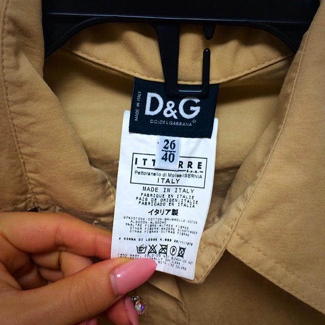 D&G(ディーアンドジー)のD&Gシャツ レディースのトップス(シャツ/ブラウス(長袖/七分))の商品写真