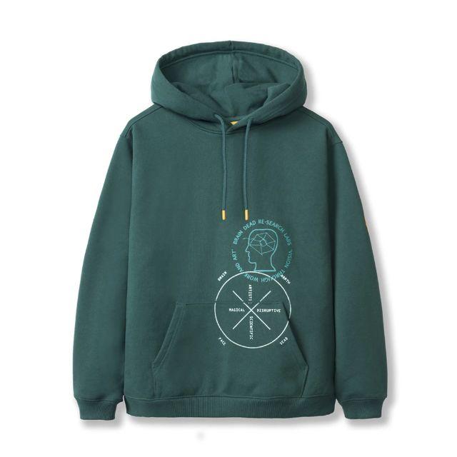 Lサイズ Brain Dead The North Face Hoodie grLカラー