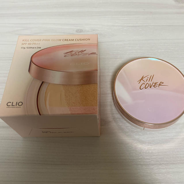 さくちさま　CLIO キルカバー ピンクグロウクリームクッション コスメ/美容のベースメイク/化粧品(ファンデーション)の商品写真