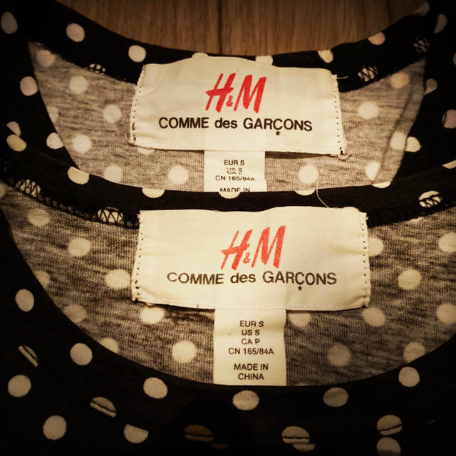 COMME des GARCONS(コムデギャルソン)の★コムデギャルソン H&M コラボ Tシャツ & トップス★セット★ レディースのトップス(シャツ/ブラウス(長袖/七分))の商品写真