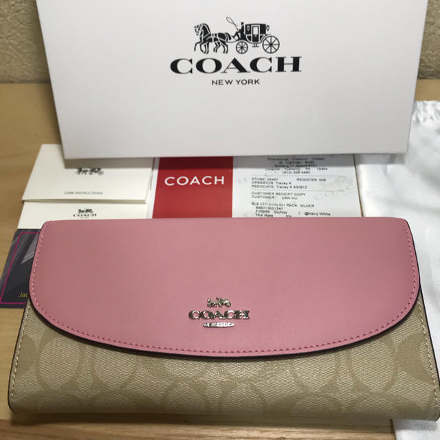 COACH    コーチ　長財布　新品