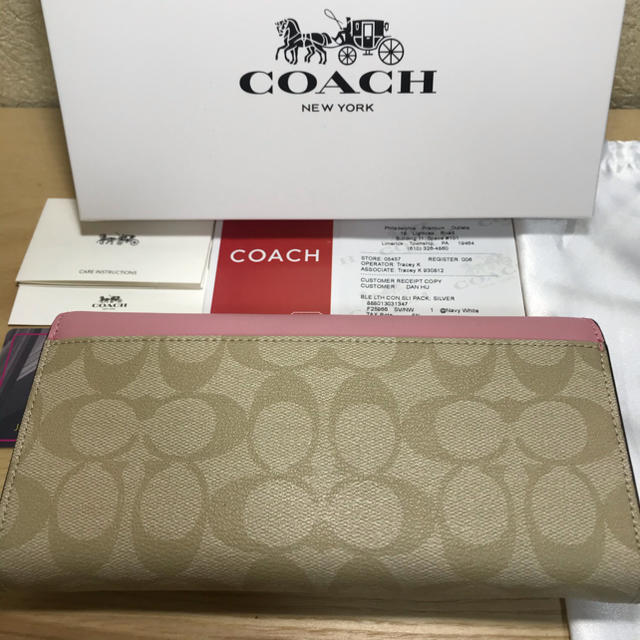 COACH    コーチ　長財布　新品