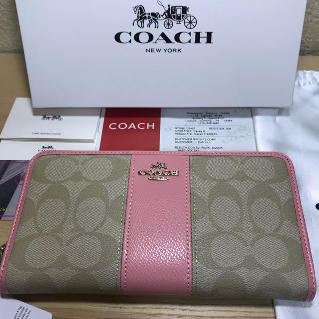 COACH    コーチ　長財布　新品