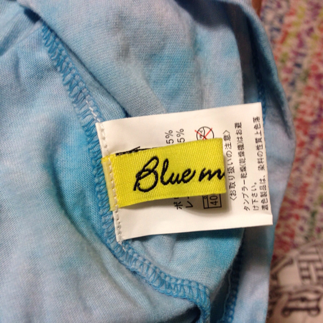 BLUE MOON BLUE(ブルームーンブルー)の【激安】タイダイ柄タンクトップ レディースのトップス(Tシャツ(半袖/袖なし))の商品写真