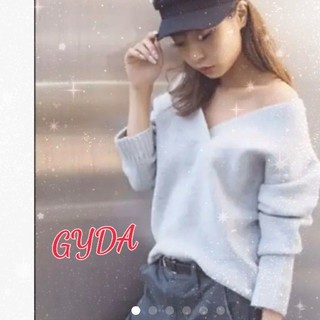 ジェイダ(GYDA)の☆GYDA ソフトVネックニット☆Tシャツおまけ！(ニット/セーター)