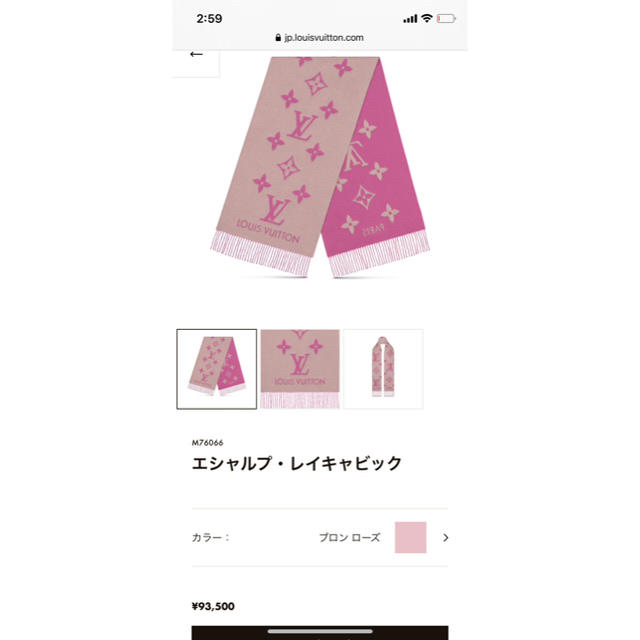 2022特集 LOUIS 新品未使用 ルイヴィトン マフラー エシャルプ