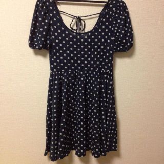 ユニクロ(UNIQLO)のNINE☆UNIQLOコラボワンピース(ミニワンピース)