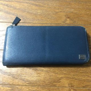 ポーター(PORTER)のPORTER 長財布　青(長財布)