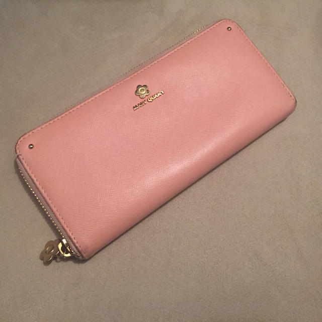 MARY QUANT - マリークワント 長財布 ピンク の通販 by パン屋 MARY QUANT - マリークワント 長財布 ピンク の通販 by パン屋