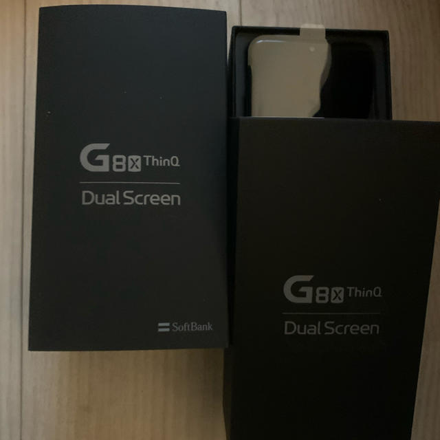 新品未使用 残債無し LG G8X TinQ ロック解除済みスマートフォン/携帯電話