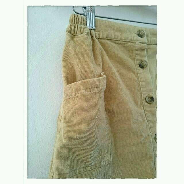 RETRO GIRL(レトロガール)の前ﾎﾞﾀﾝ装飾ｺｰﾃﾞｭﾛｲｽｶｰﾄ レディースのスカート(ミニスカート)の商品写真