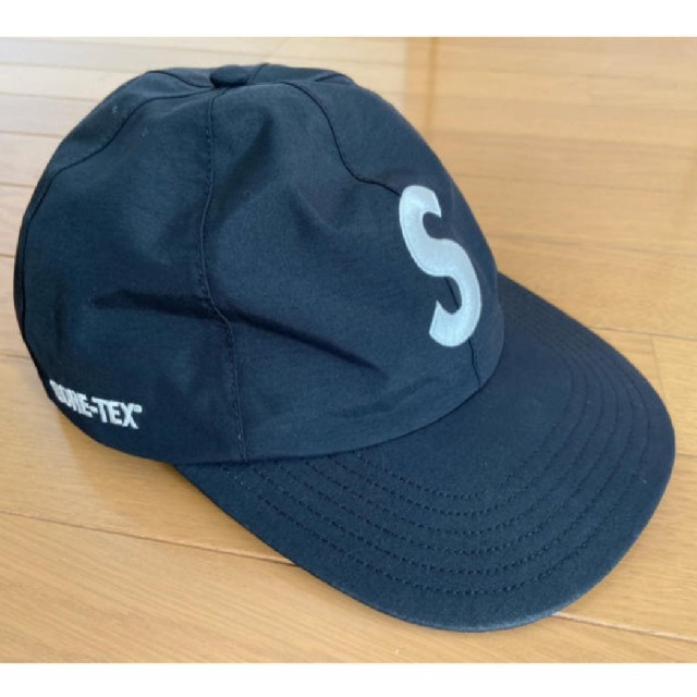 Supreme　ゴアテックスGORE-TEX Sロゴキャップ黒　美品！ | フリマアプリ ラクマ